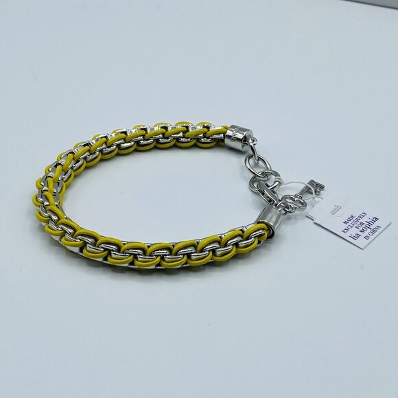 Lia Sophia Mingle Citron Bracelet RV $48 NIB - Picture 3 of 5